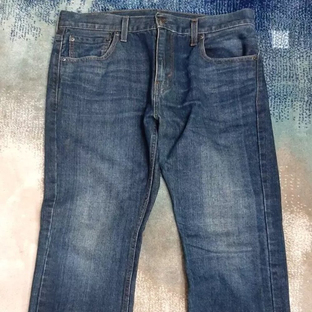 Levis 527 Mens 33x30 Bootcut Jeans Denim Bedside Blues